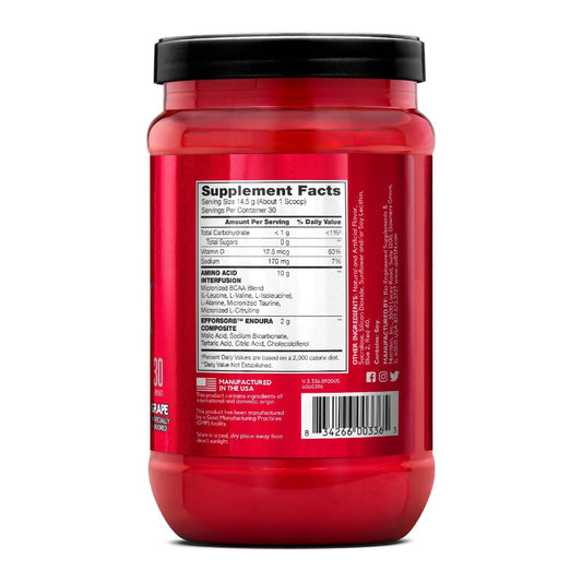 BSN Amino‑X Endurance & Recovery – BCAA & Amino Asit Karışımlı Hızlı Kas Onarım Destek Ürünü