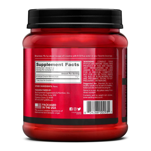 BSN Creatine Monohydrate – 5 g Saf Micronized Kreatin Tozu