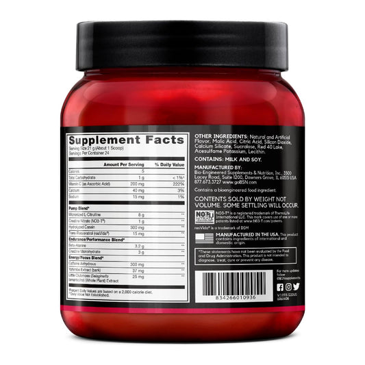 BSN NO‑XPLODE VASO Ultimate Pump Pre‑Workout