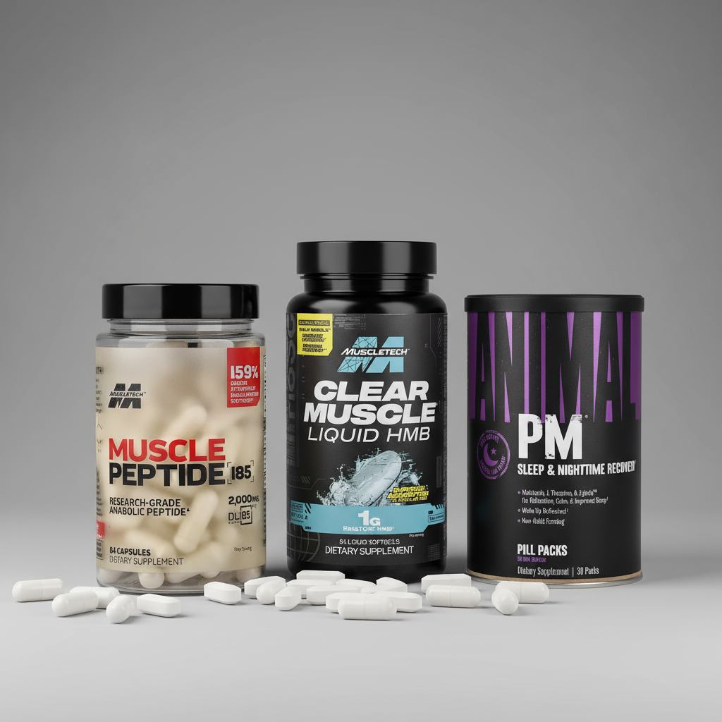 Kütle & Kas Gelişimi İçin Güçlü Takviye Paketleri