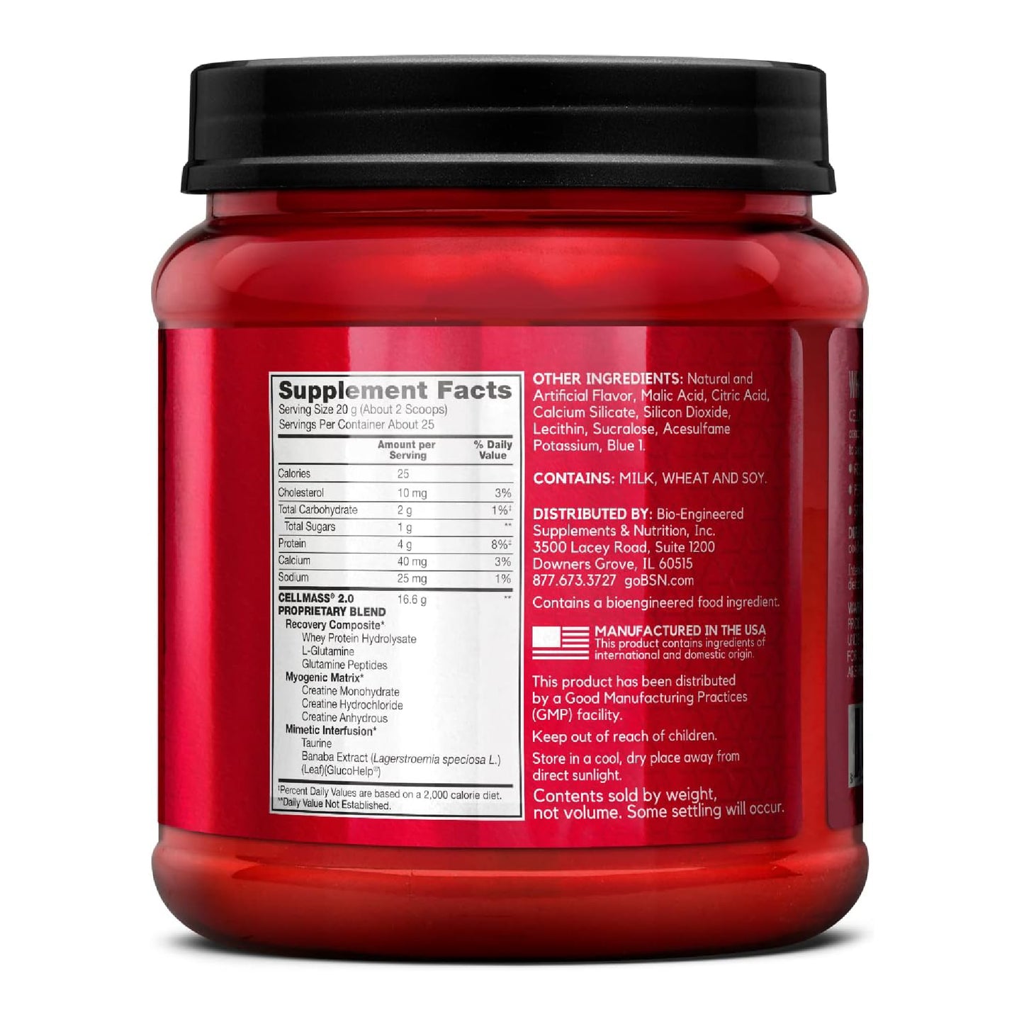 BSN CellMass 2.0 – Kreatin & Glutamin Matrix Recovery Takviyesi