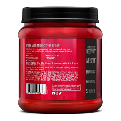 BSN CellMass 2.0 – Kreatin & Glutamin Matrix Recovery Takviyesi