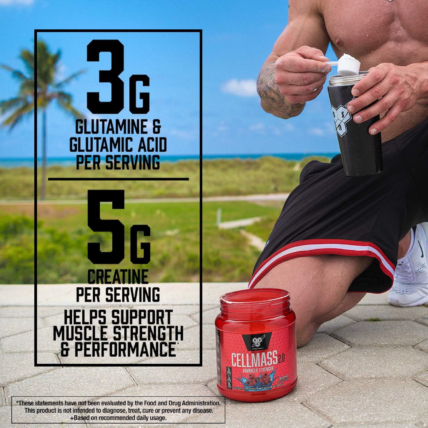 BSN CellMass 2.0 – Kreatin & Glutamin Matrix Recovery Takviyesi