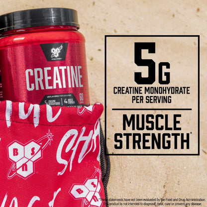 BSN Creatine Monohydrate – 5 g Saf Micronized Kreatin Tozu