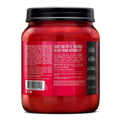 BSN NO-XPLODE Legendary 275Mg Caffeine Pre Workout