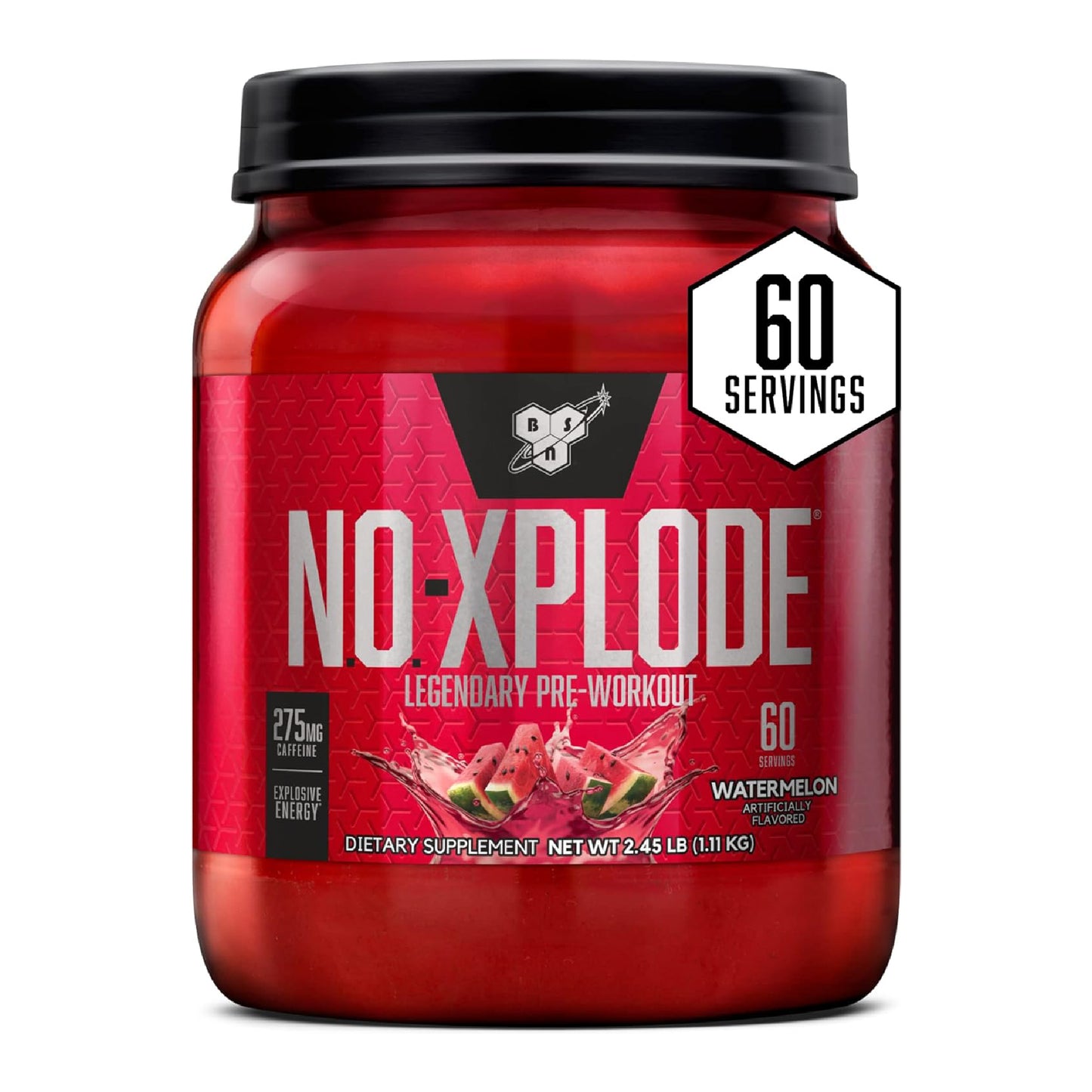 BSN NO-XPLODE Legendary 275Mg Caffeine Pre Workout