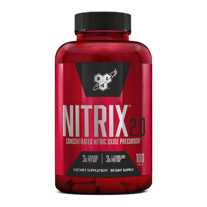 BSN Nitrix 2.0 – Konsantre Nitric Oxide Precursor Tablet (3 g L‑Citrulline + 3 g Kreatin )