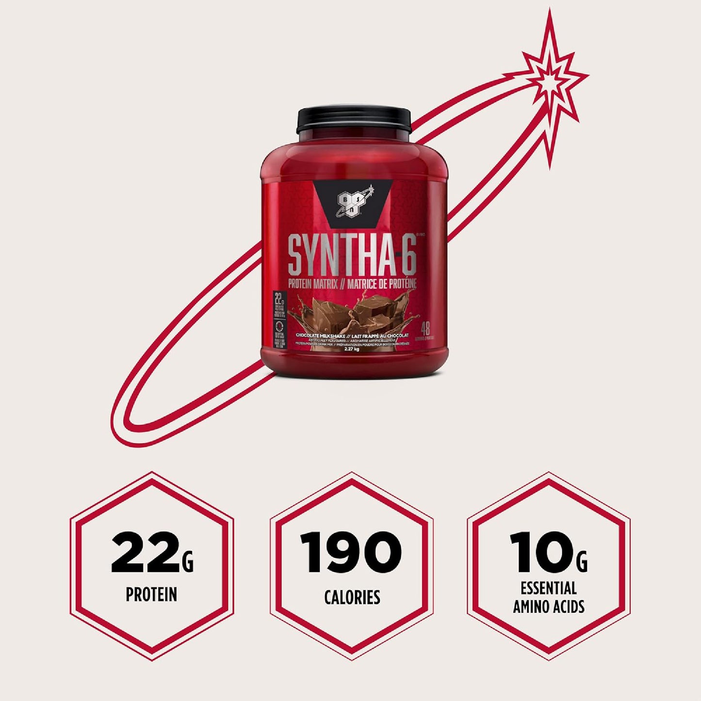 BSN Syntha‑6 Edge Ultra Premium Matrix Protein Tozu