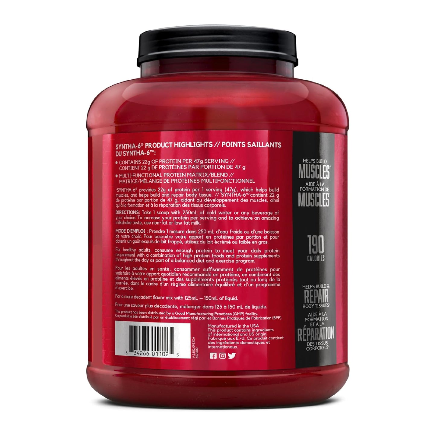 BSN Syntha‑6 Edge Ultra Premium Matrix Protein Tozu