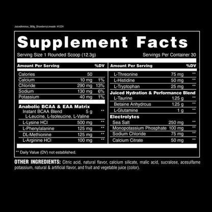 Animal Juiced Aminos® BCAA & EAA Desteği 13.5 oz (384 g)