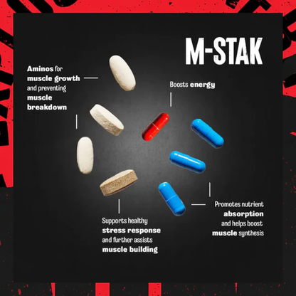 Animal M-Stak – Anabolik Kütle Artırıcı Takviye 21 Pill Packs