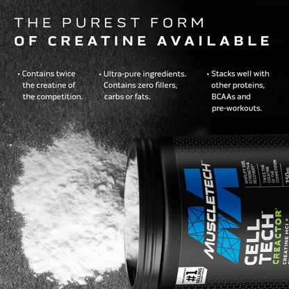 MuscleTech, Cell-Tech™ Creactor®, Unflavored, 8.47 oz (240 g)