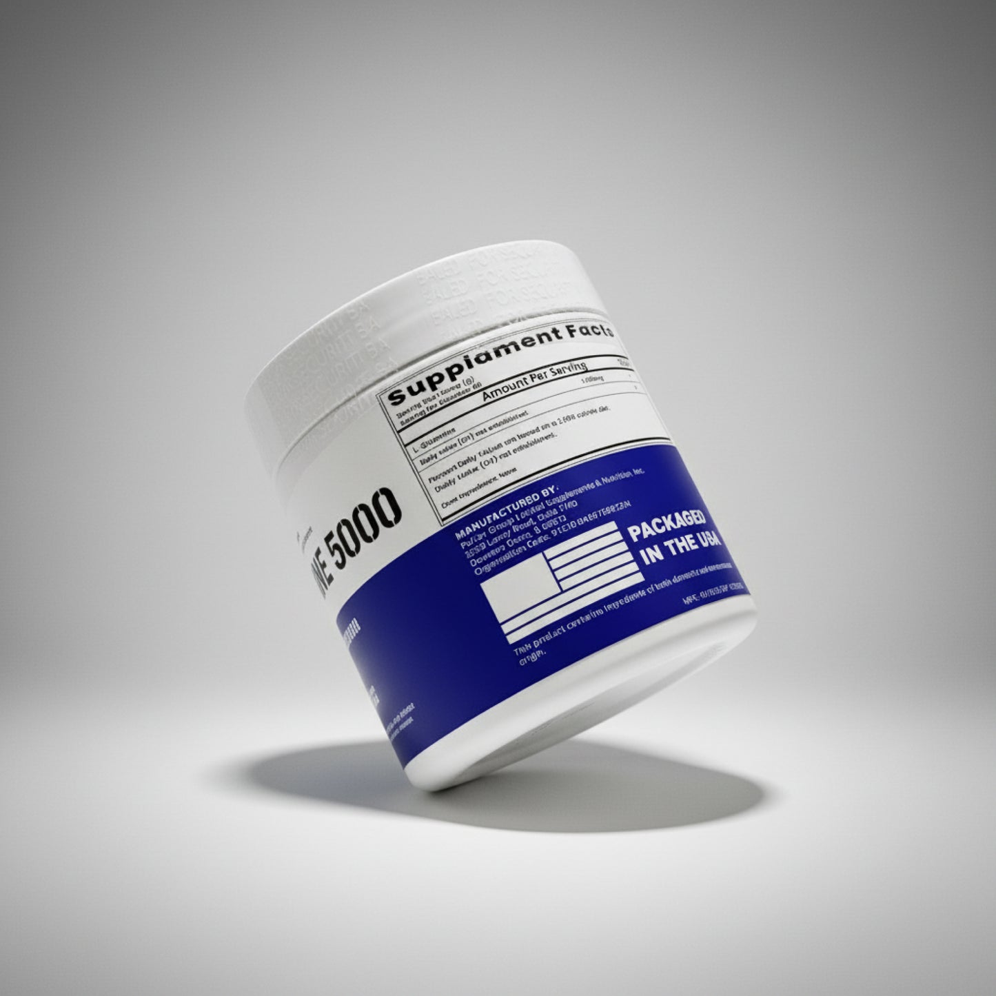 Maximumsuplement 5000 mg Saf L-Glutamin Tozu – 60 Servis