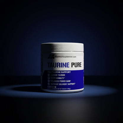 Maximum Supplement Taurine Pure 2500 mg Saf Taurin Tozu 60 Servis