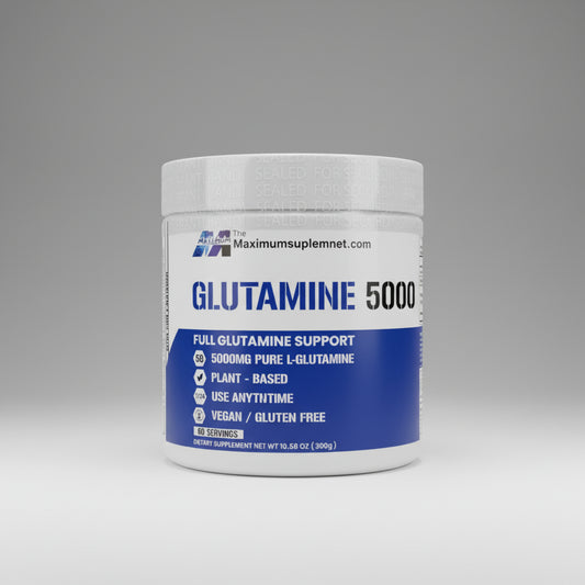 Maximumsuplement 5000 mg Saf L-Glutamin Tozu – 60 Servis