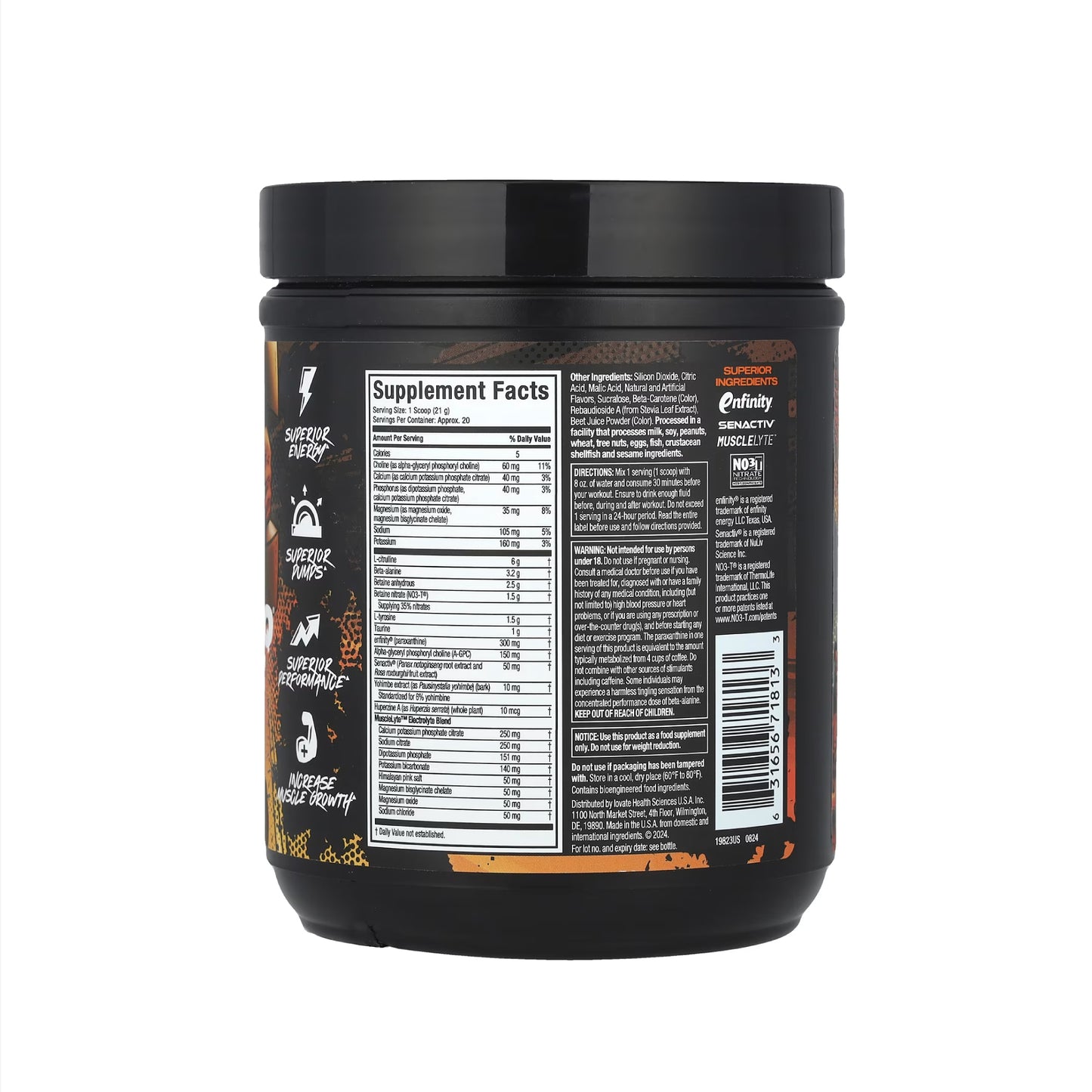 Muscletech Euphoriq Pre Workout (416 g)