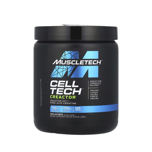 Muscletech Cell-Tech Creactor-Kreatin HCI + Serbest Asit Kreatin