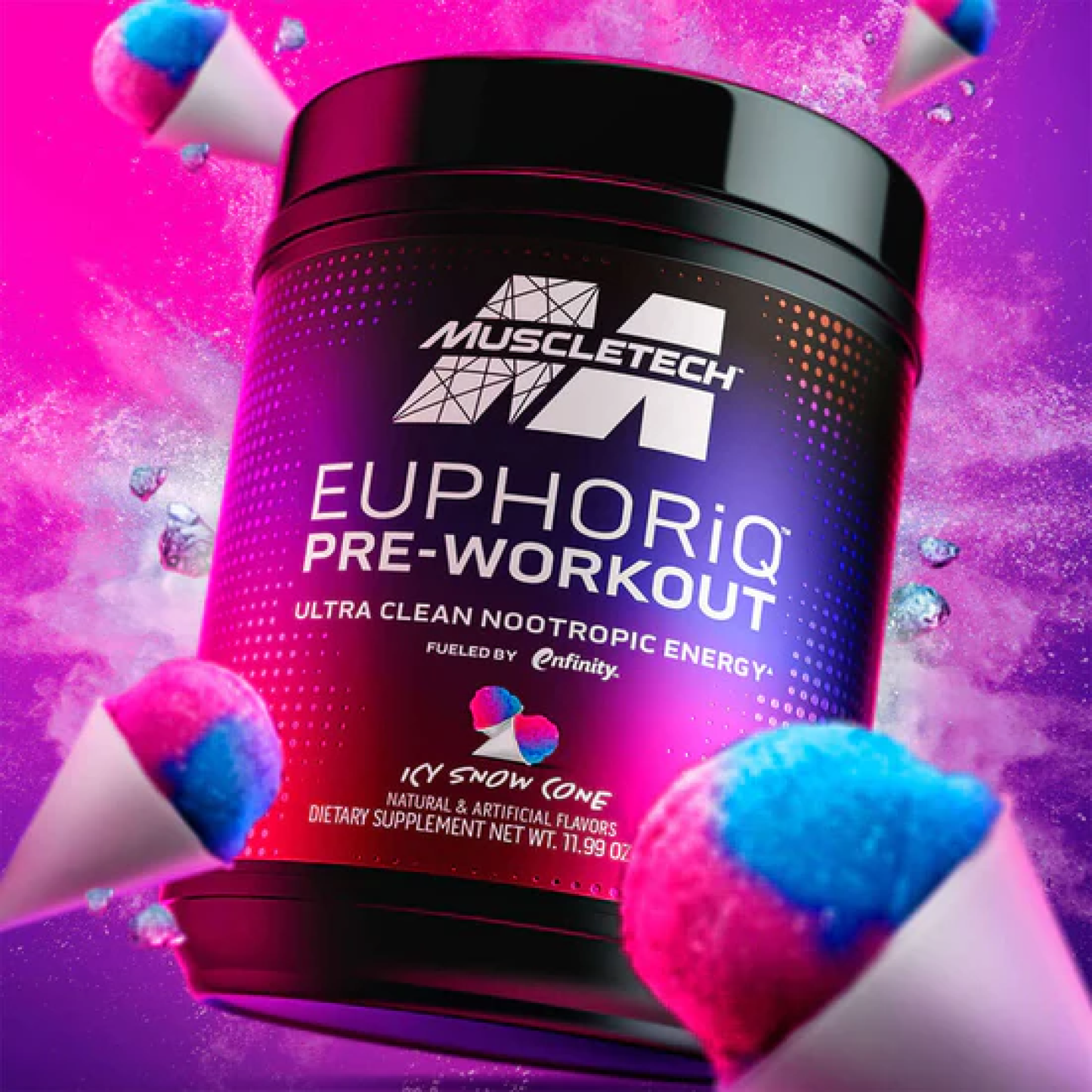 Muscletech Euphoriq Pre Workout (416 g)
