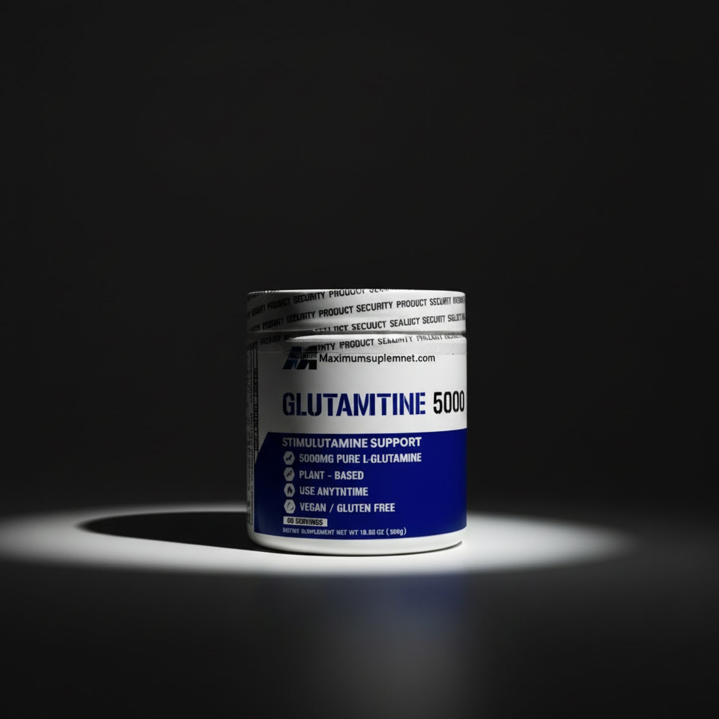 Maximumsuplement 5000 mg Saf L-Glutamin Tozu – 60 Servis