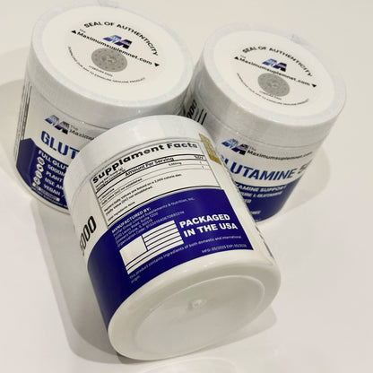 Maximumsuplement 5000 mg Saf L-Glutamin Tozu – 60 Servis