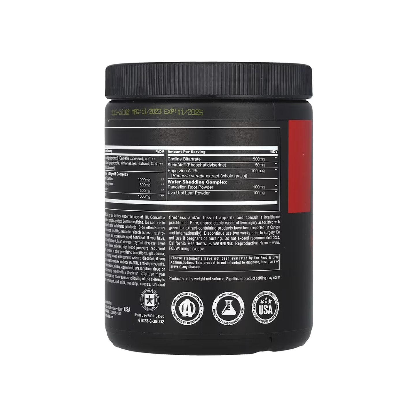 Animal Advanced Cuts – Termojenik Yağ Yakıcı Toz Form (239 g)