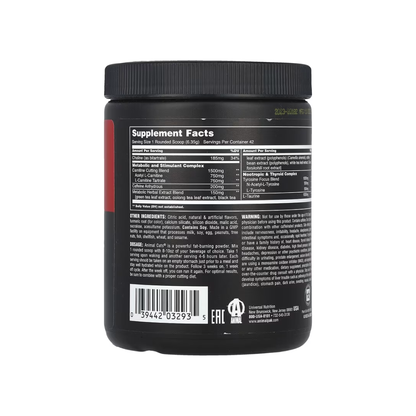 Animal Advanced Cuts – Termojenik Yağ Yakıcı Toz Form (239 g)