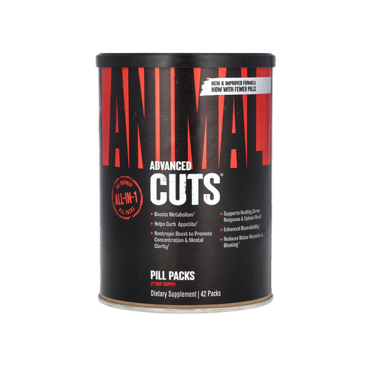 Animal Advanced Cuts – Termojenik Yağ Yakıcı 42 Pill Packs
