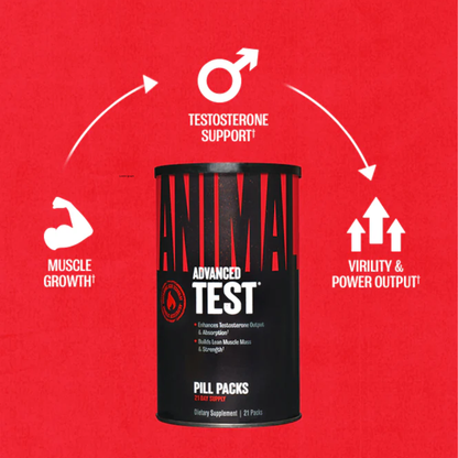 Animal, Advanced Test® / İleri Seviye Testosteron Güçlendirici 21 Packs