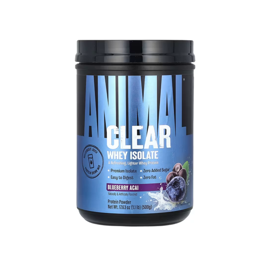 Animal Clear Whey Isolate Saf İzole Protein Tozu (500 g)
