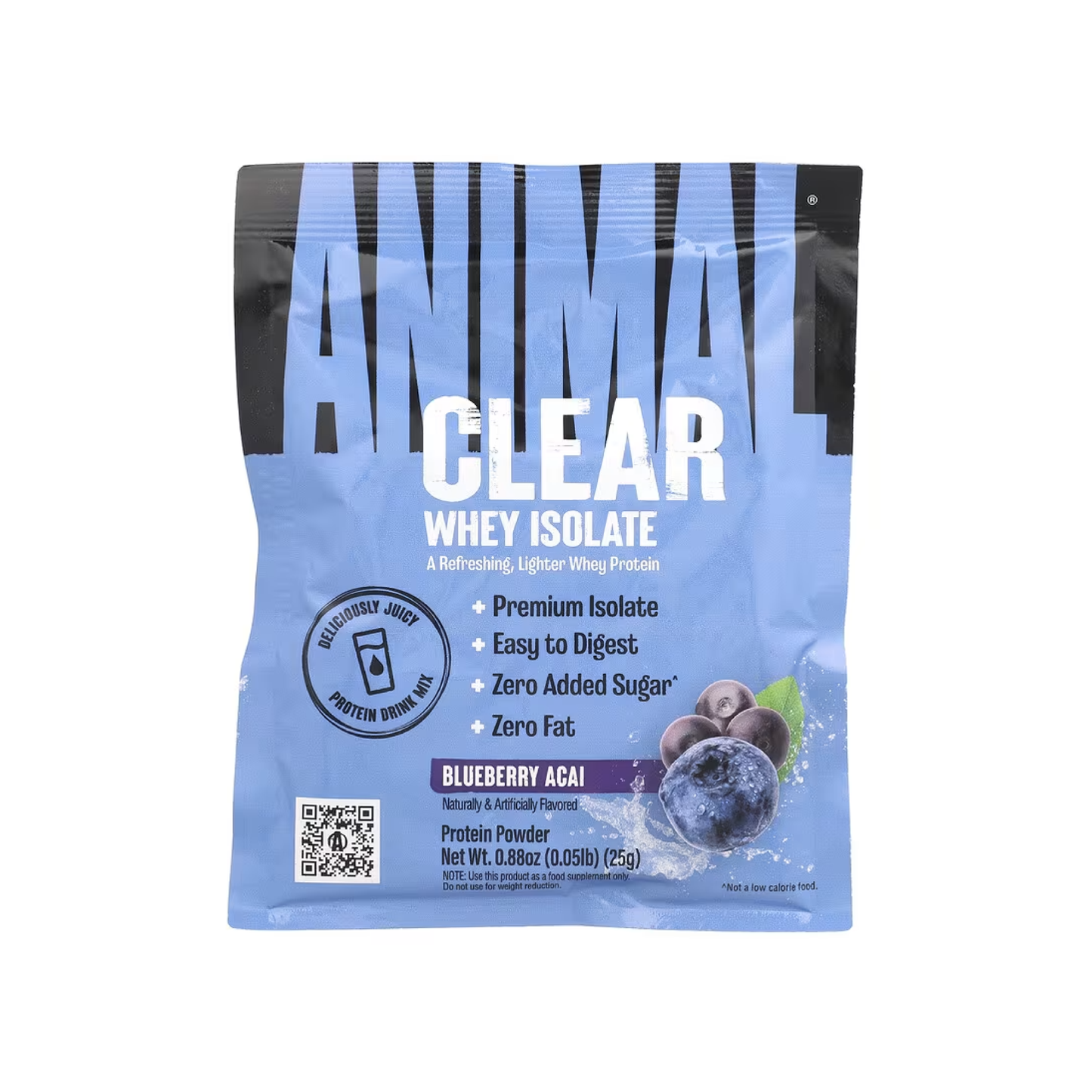 Animal Clear Whey Isolate Saf İzole Protein Tozu (500 g)