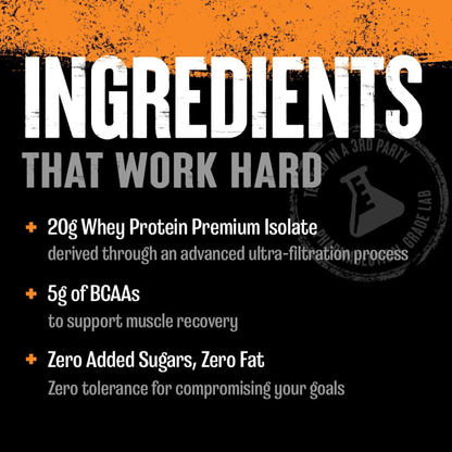 Animal Clear Whey Isolate Saf İzole Protein Tozu (500 g)