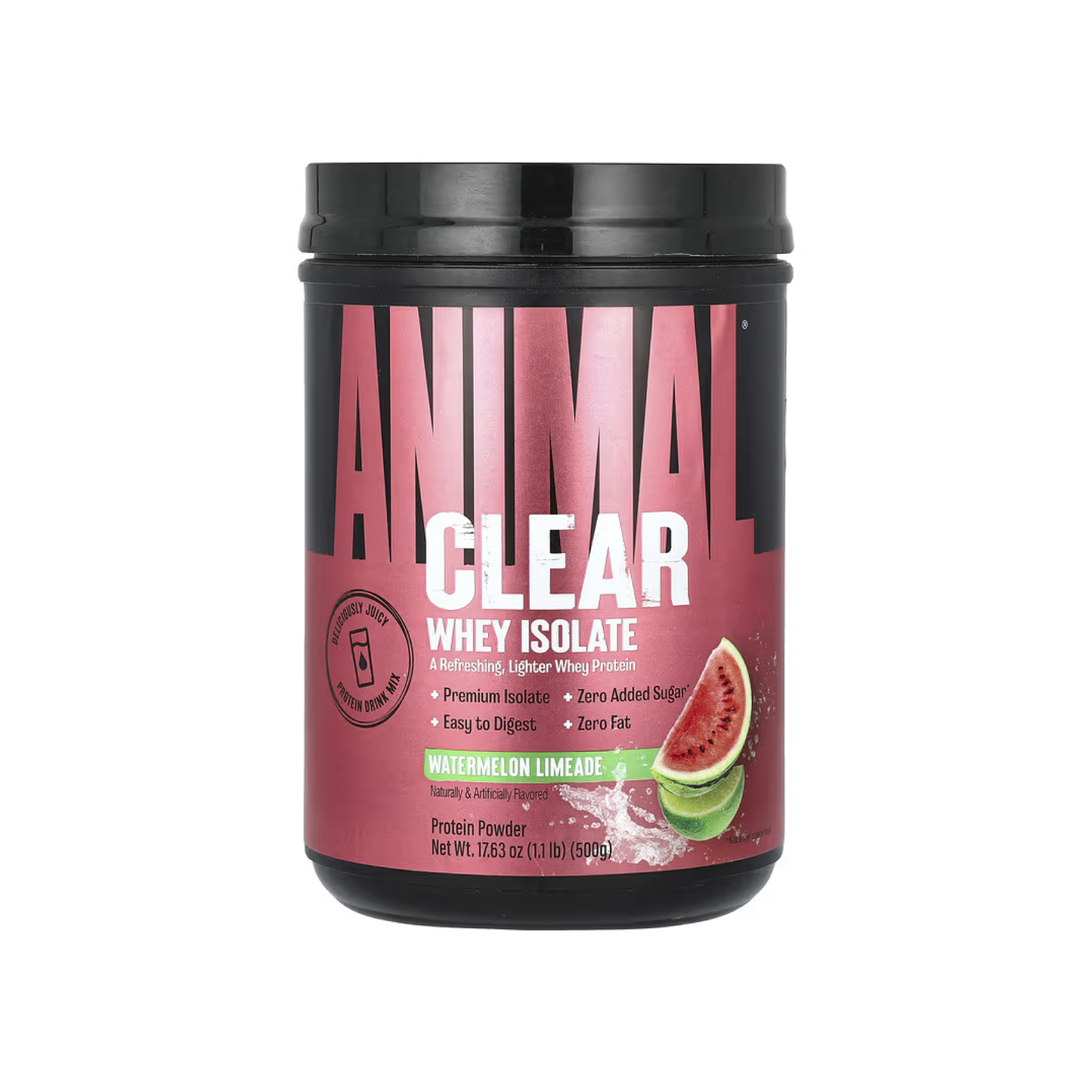 Animal Clear Whey Isolate Saf İzole Protein Tozu (500 g)