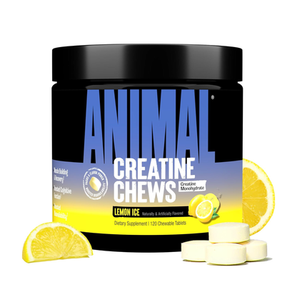 Animal Creatine Performance Chews Grape 120 Chewable Tablets