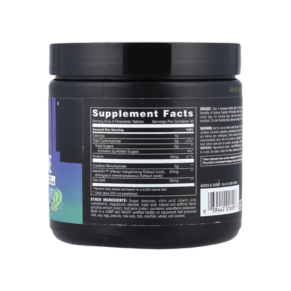 Animal Creatine Performance Chews Grape 120 Chewable Tablets