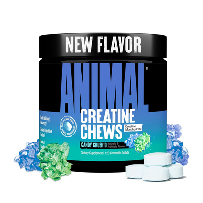 Animal Creatine Performance Chews Grape 120 Chewable Tablets