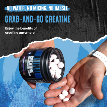 Animal Creatine Performance Chews Grape 120 Chewable Tablets