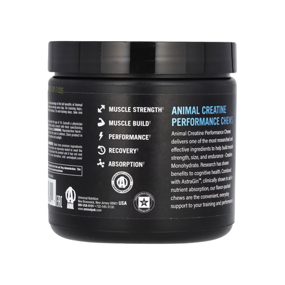 Animal Creatine Performance Chews Grape 120 Chewable Tablets