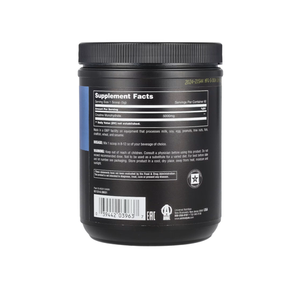Animal 100% Pure Creatine Monohydrate™ Powder Unflavored 10.58 oz (300 g)