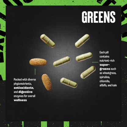 Animal Daily Greens 30 Pill Packs