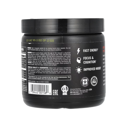 Animal Energy Chew – Çiğnenebilir Enerji Takviyesi 120 Tablet