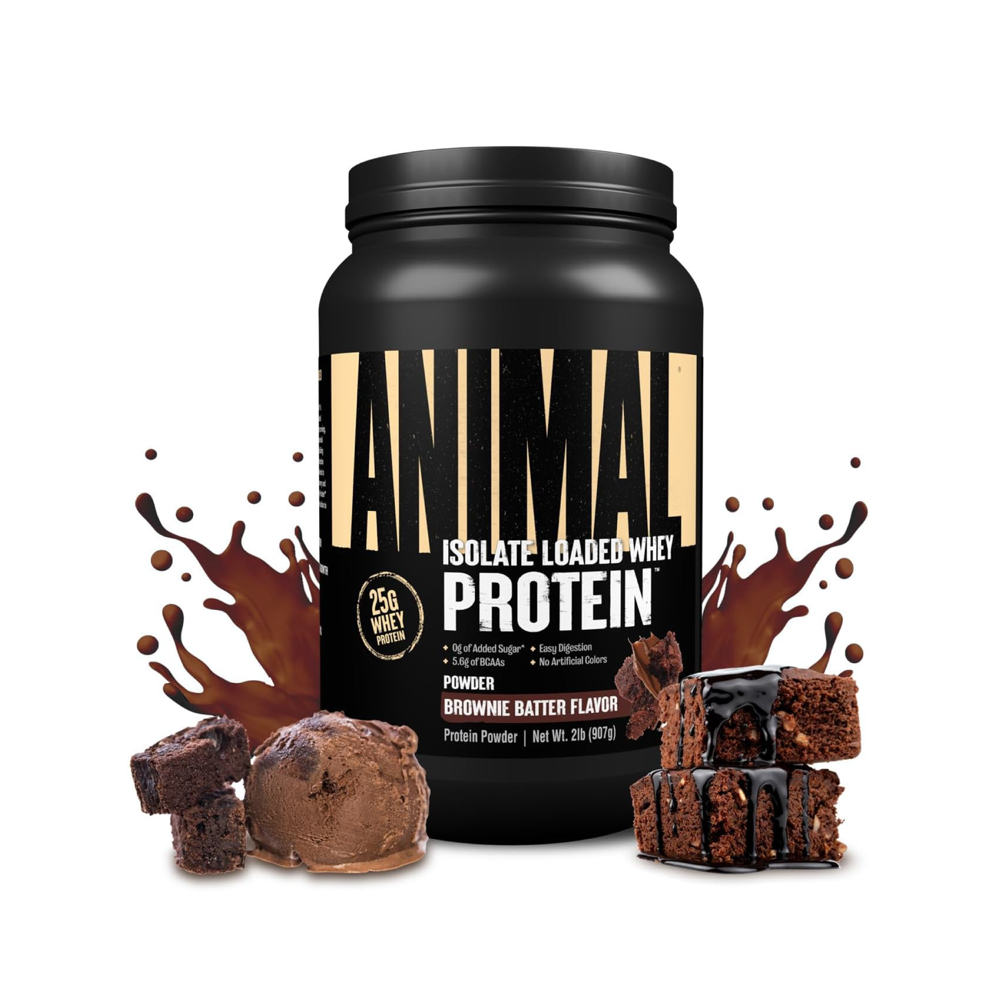 Animal Isolate Whey  İzole Protein Tozu Yüksek Saflık (540 g, 907 g, 1.81 kg)