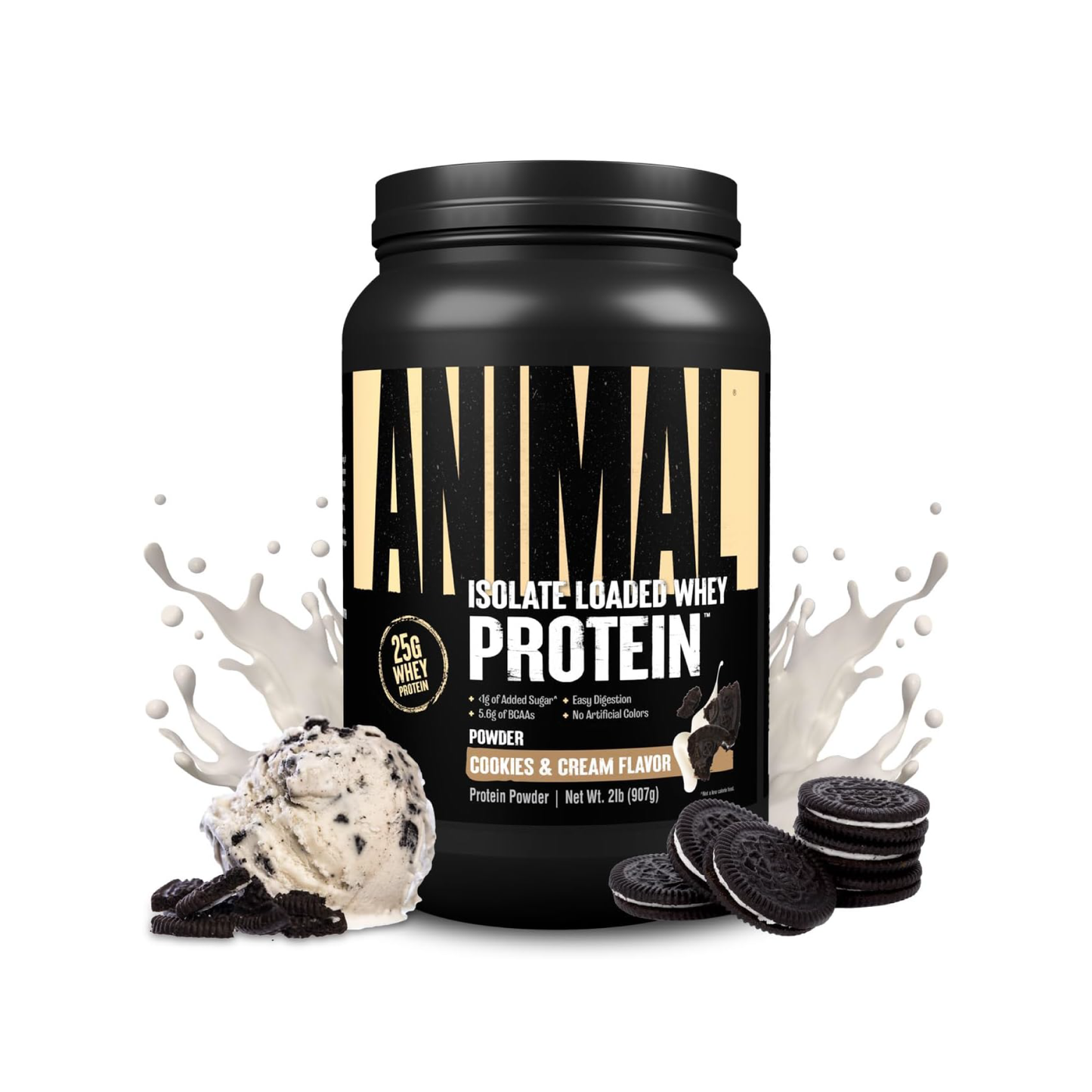 Animal Isolate Whey  İzole Protein Tozu Yüksek Saflık (540 g, 907 g, 1.81 kg)