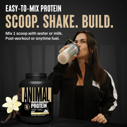 Animal Isolate Whey  İzole Protein Tozu Yüksek Saflık (540 g, 907 g, 1.81 kg)