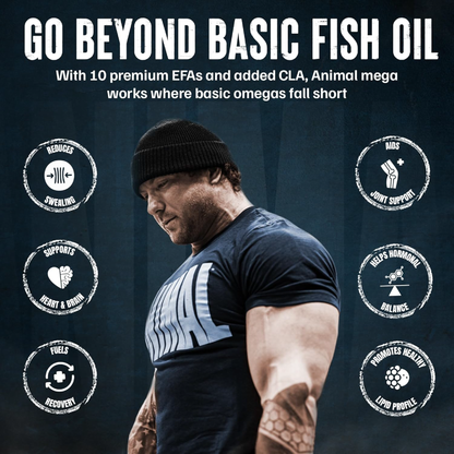 Animal Advanced Omega Gelişmiş Omega-3 & EFA Yağ Asidi Desteği 30 Pill Packs
