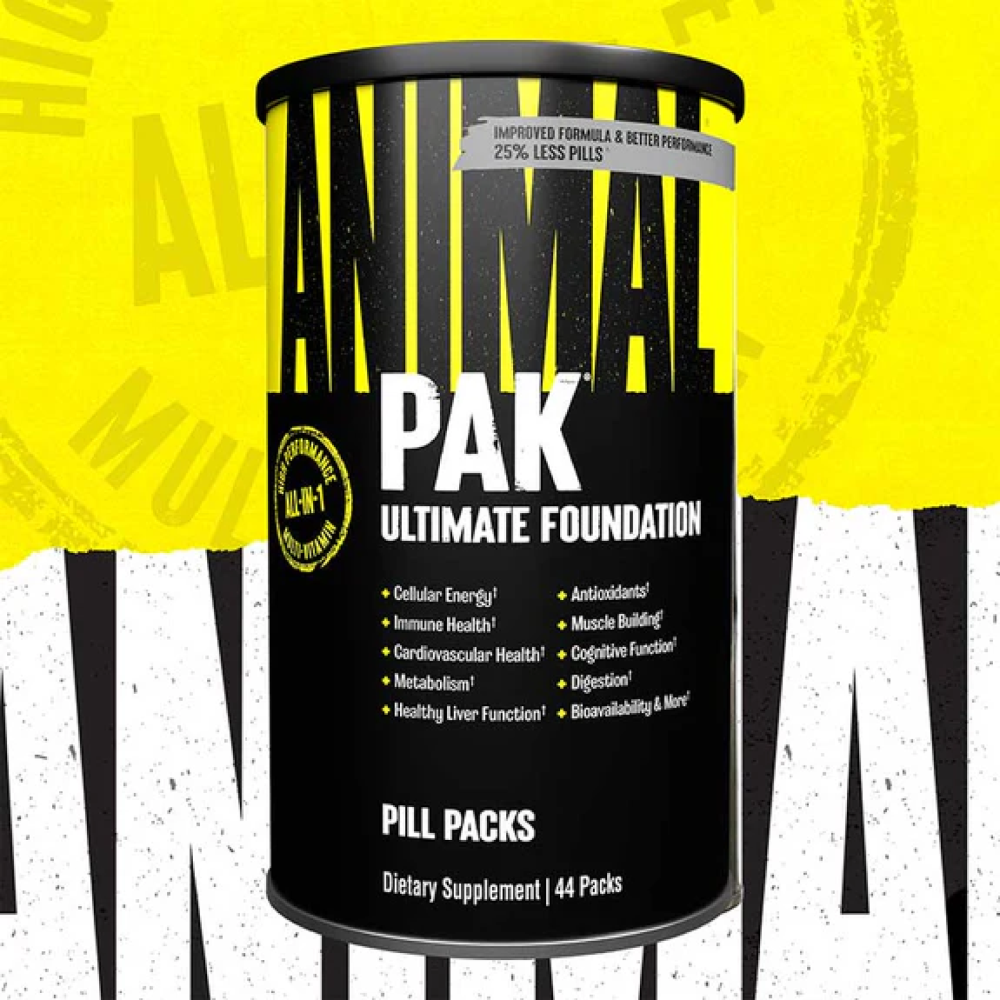 Animal Pak® – Sporcu Multivitamin & Performans Desteği 44/30 PILL PACKS