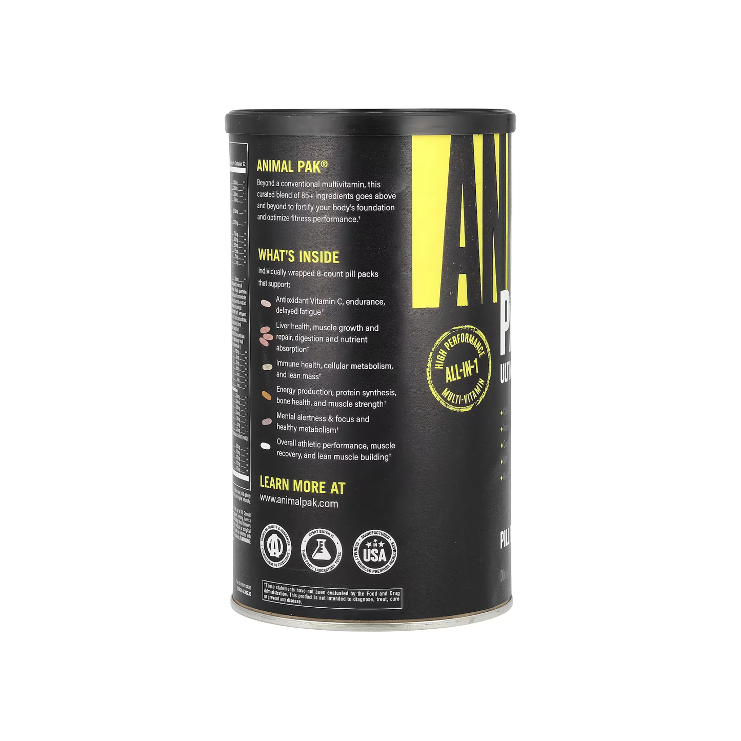 Animal Pak® – Sporcu Multivitamin & Performans Desteği 44/30 PILL PACKS