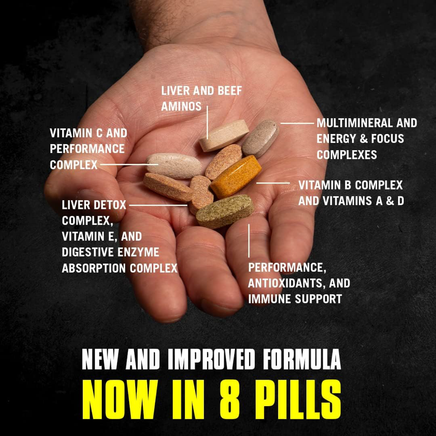 Animal Pak® – Sporcu Multivitamin & Performans Desteği Toz ( 417 g )