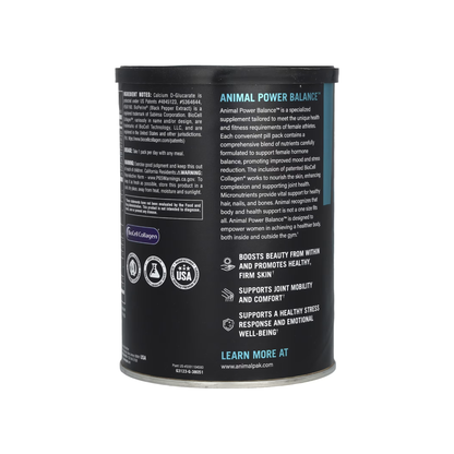 Animal Power Balance Women – Hormon Dengesi & Antioksidan Desteği 30 Packs