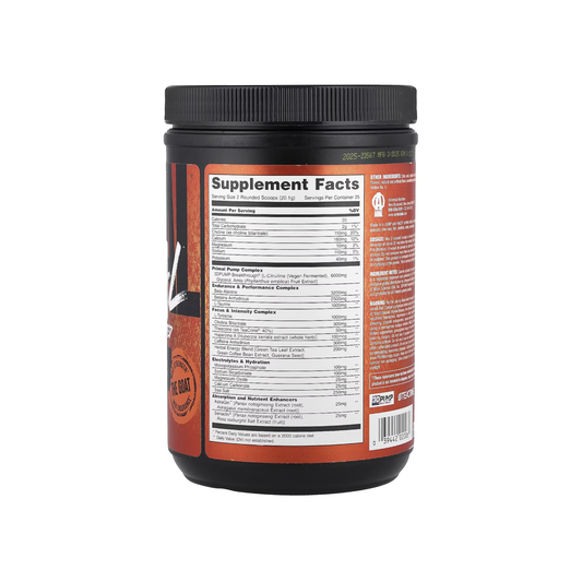 Animal Primal™ Pre-Workout Loaded Blood Orange (502.5 g)