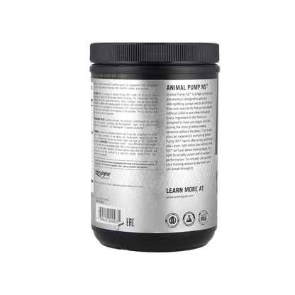 Animal Pump™ Pre-Workout Non-Stim Kafeinsiz (440 g)